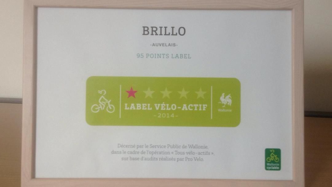 label vélo actif